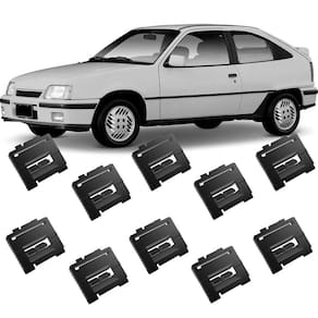 Kit 10 Grampos Presilhas Para Friso De Teto Kadett 89 90 91 92 93 94 95 96 97 98