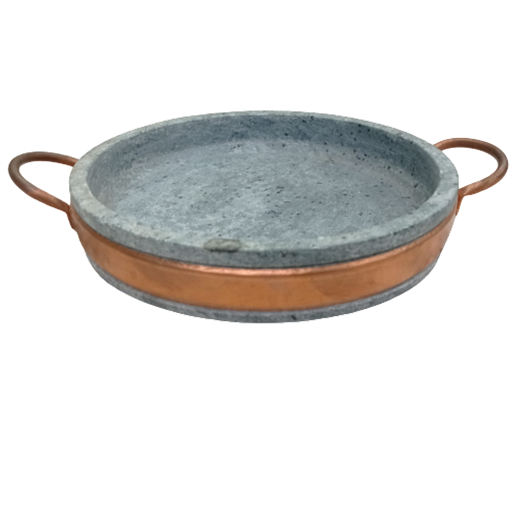 Recipiente para Porção em pedra sabão 22 cm externo