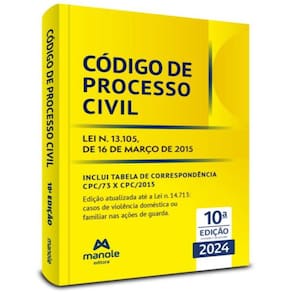 Codigo De Processo Civil - Lei N. 13.105, De 16 De Marco De 2015 - 10ª Ed