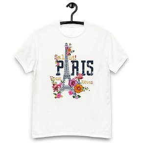 Camiseta Plus Size Unissex - Paris Torre Eiffel