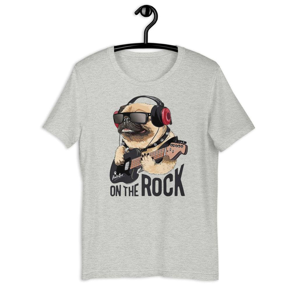 Camiseta Plus Size Unissex - Dog On The Rock