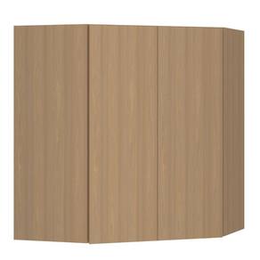 Armário Luciane Slim Canto Diagonal 2 Portas 74cm