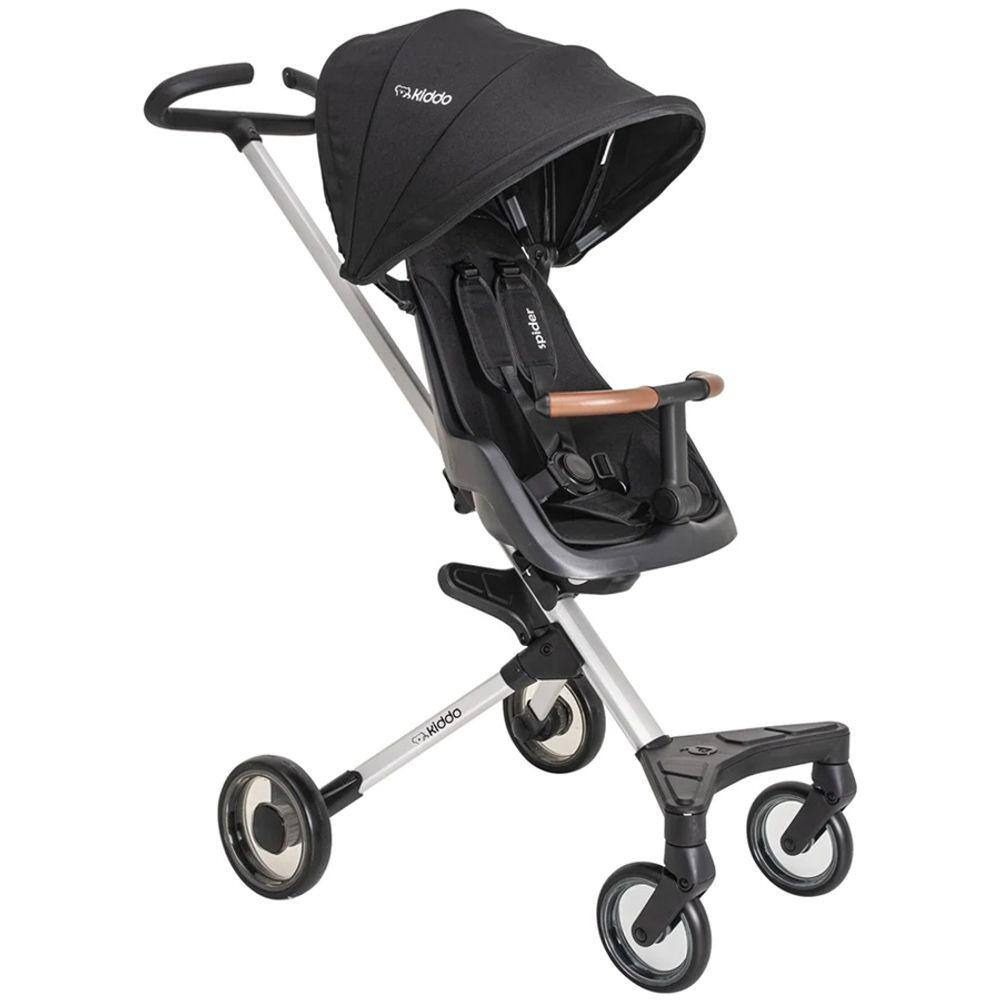 Carrinho De Bebe Spider Preto - Kiddo