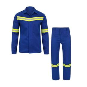 Conjunto Uniforme EPI Nr10 Faixa Refletiva Segurança do Trabalho Anti Chamas