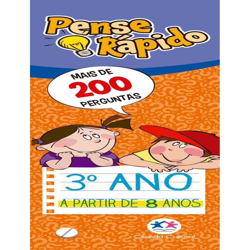 Pense Rapido - 3º Ano