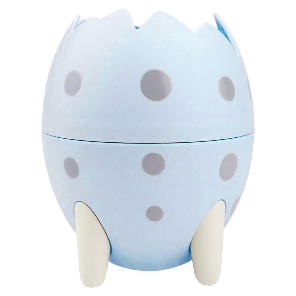Porta Trecos Organizador Multiuso Baby Ovo De Dinossauro Azul