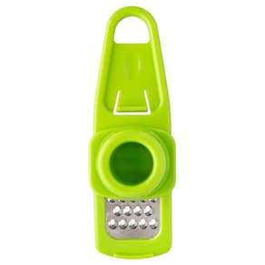 Ralador Multifunção Alho Gengibre Aço Inox Verde