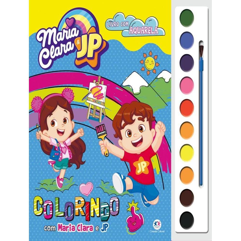 Maria Clara E Jp - Colorindo Com Maria Clara E Jp