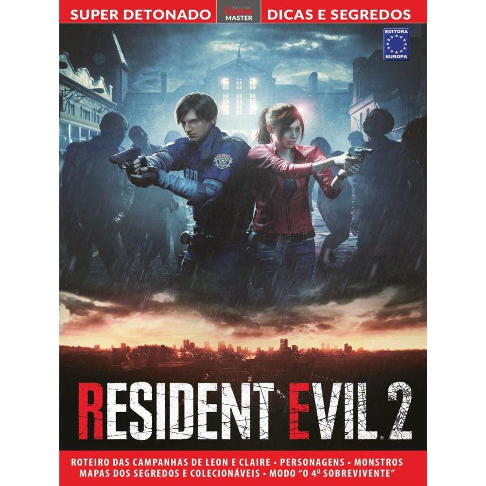 Super Detonado Game Master Dicas E Segredos - Resident Evil 2