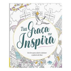 Livro Para Colorir - Tua Graca Me Inspira