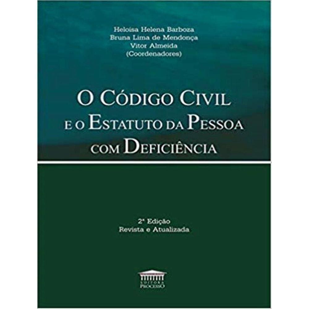 Codigo E Estatuto Da Pessoa Com Deficiencia , O - 2º Ed