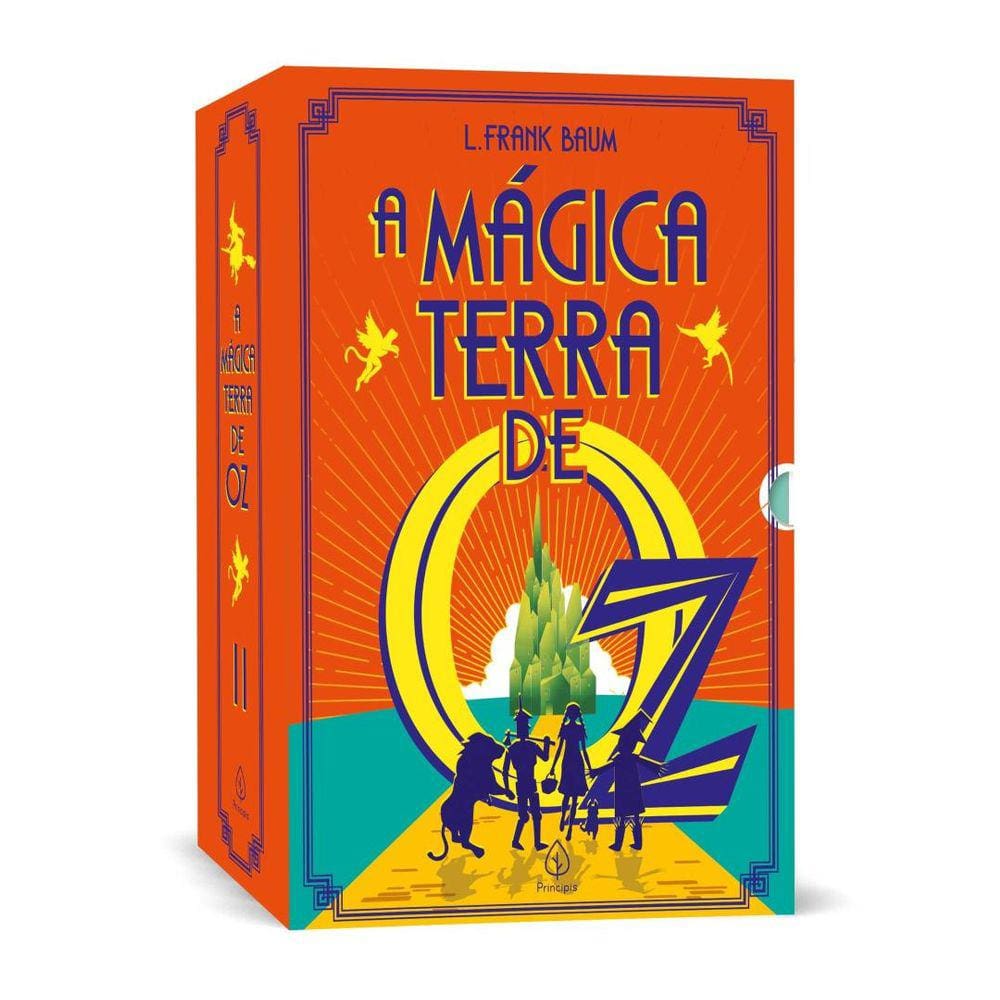 Box - A Magica Terra De Oz - Vol. Ii - Com Sete Livros