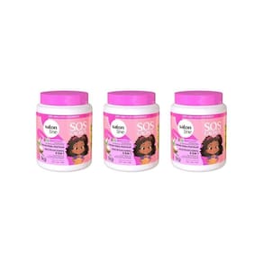 Creme Pentear Salon Line 1Kg Cachos 5Em1 Hidrata Kids-3Un