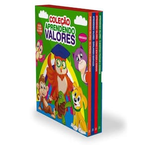 Colecao Apredendo Valores - Box Com 4 Livrinhos