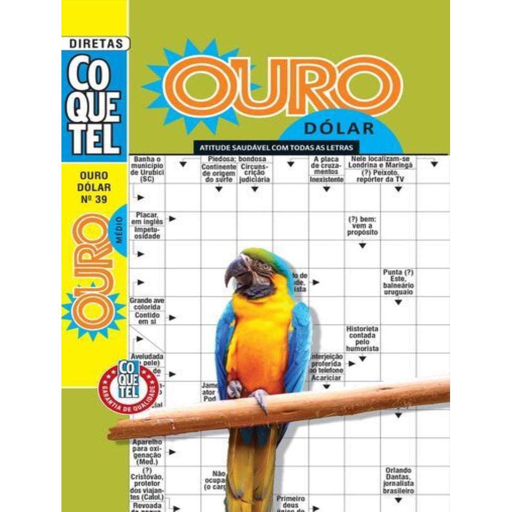 Livro Coquetel Ouro Dolar - Nivel Medio - Vol. 39
