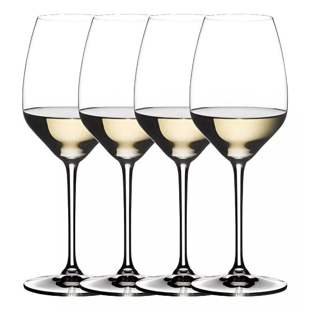 Conjunto 4 Taças De Cristal Riedel Heart To Heart Riesling