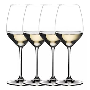 Conjunto 4 Taças De Cristal Riedel Heart To Heart Riesling