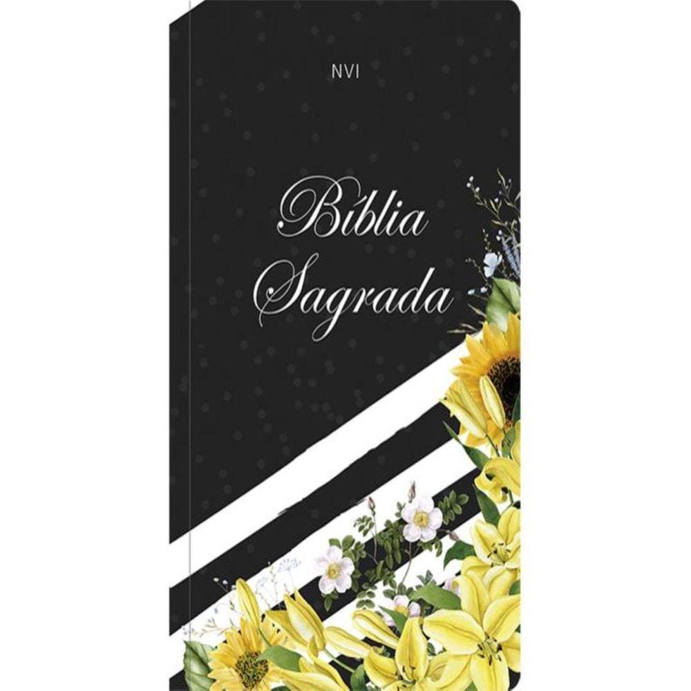 Biblia Sagrada Nvi - Lirios Amarelos