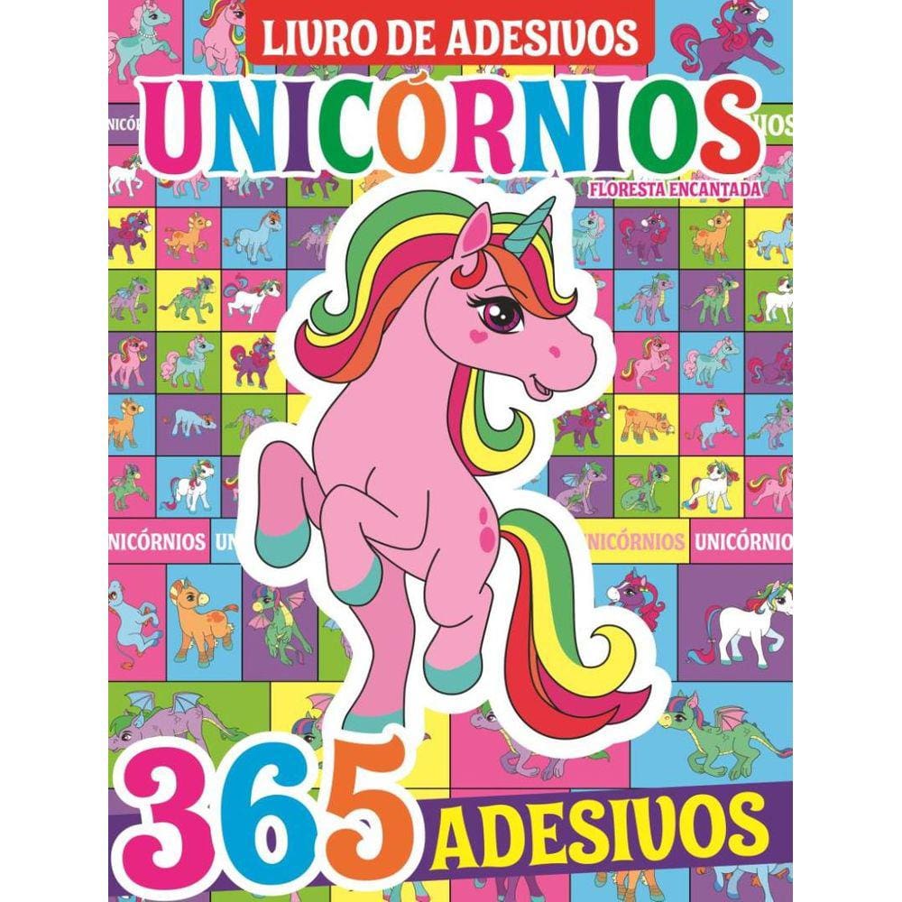 Floresta Encantada - Unicornios - Livro De Adesivos