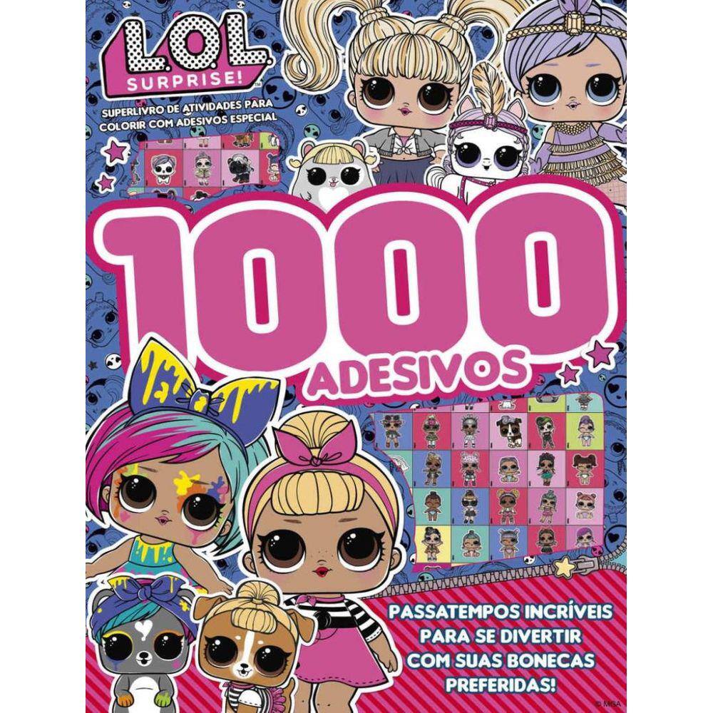 L.O.L. Surprise! - Superlivro De Atividades Para Colorir Com Adesivos Especial