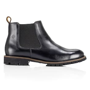 Bota Chelsea Feminina Couro Cano Baixo Moderna Confortável