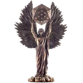 Arcanjo Metatron Anjo Serafim Porta Voz Deus Veronese 34 Cm