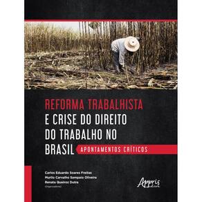 Reforma Trabalhista E Crise Do Direito Do Trabalho No Brasil - Apontamentos Criticos