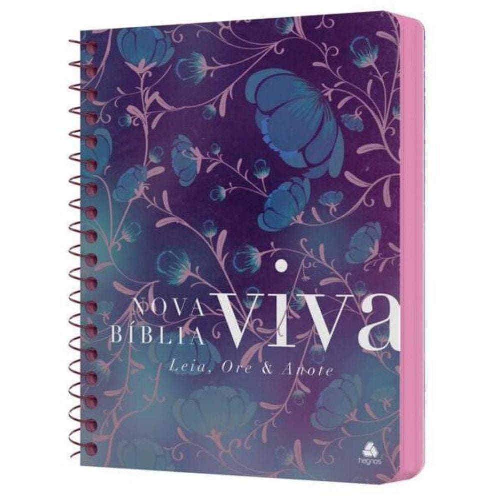Nova Biblia Viva - Leia, Ore E Anote - Flores Do Campo