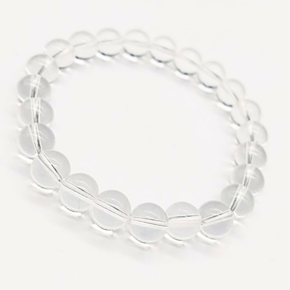 Pulseira de Pedra Cristal - Unissex