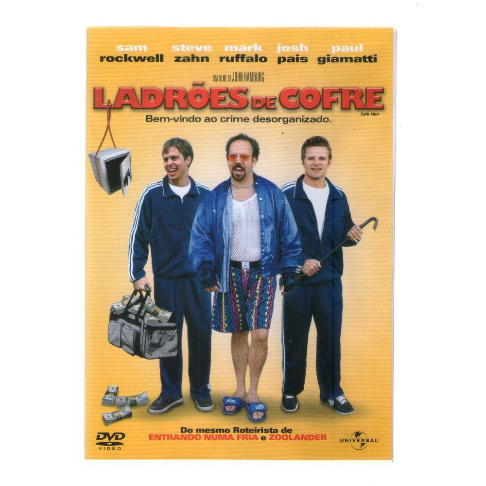 Dvd Ladrões De Cofre -Bem Vindo Ao Crime Organizado