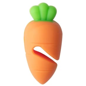 Suporte Para Tampa De Panela Em Silicone Cenoura