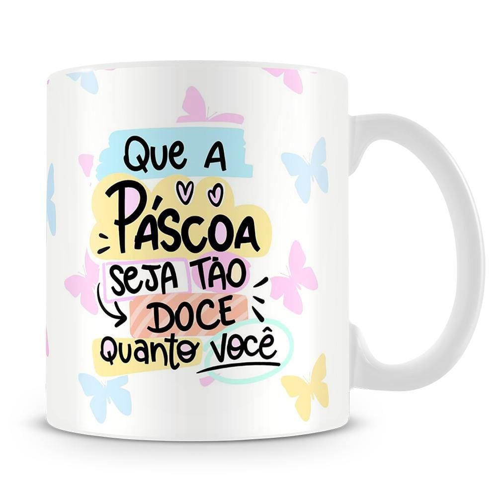 Caneca Estampada Páscoa (Mod.3)