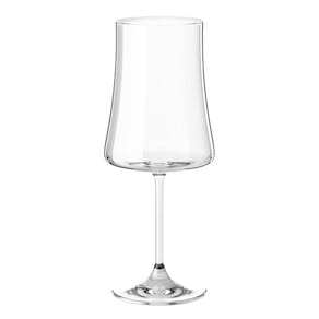 Taça de Vinho e Água Cristal 460ml Com Titânio Pleasure 1 peça - Haus Concept