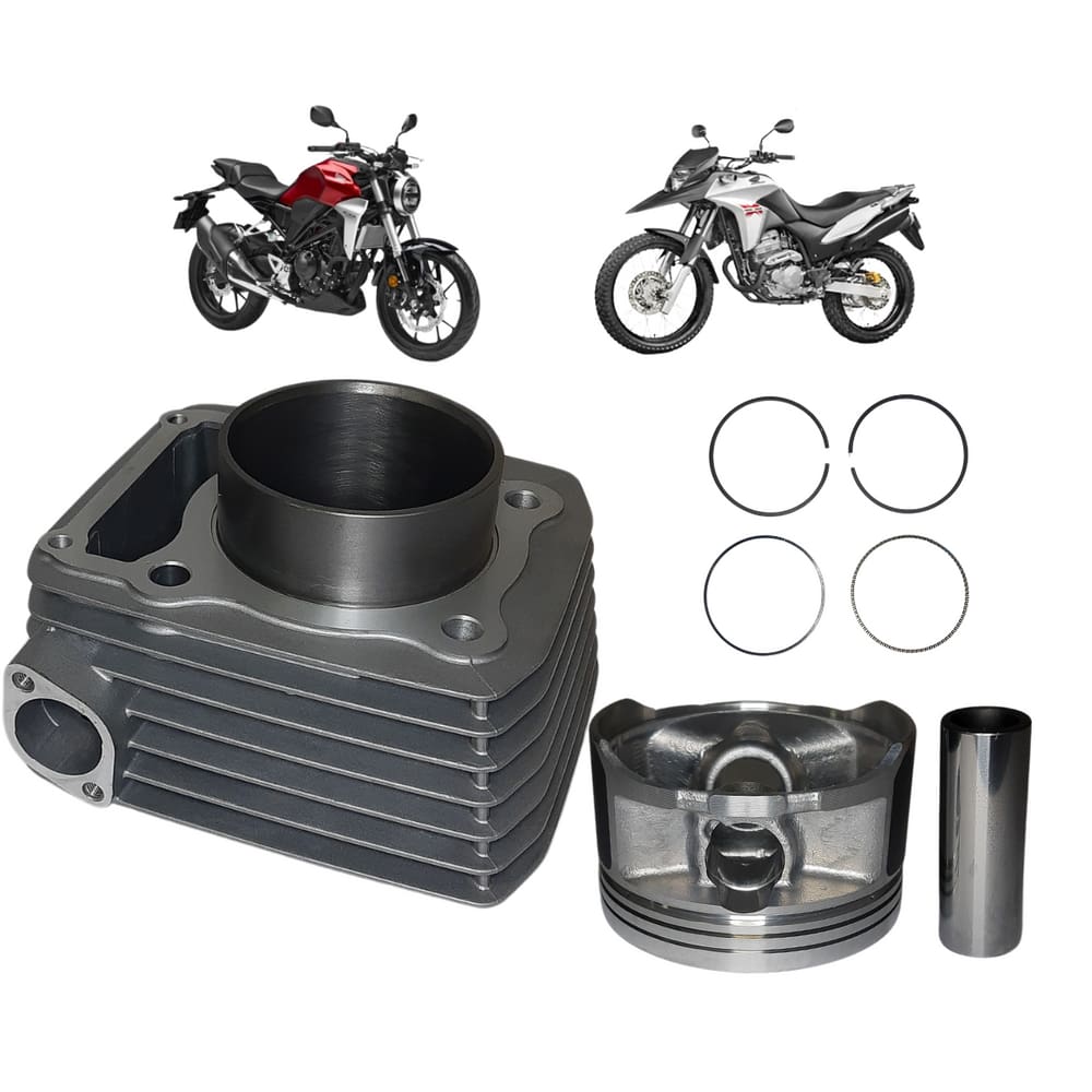 Kit Cilindro Mahle Metal Leve Honda Xre 300 2017 A 2022