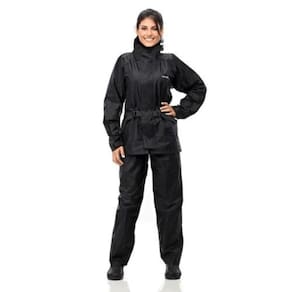 Capa de Chuva Pantaneiro Luxo Feminina Tamanho P Preta - 1900P