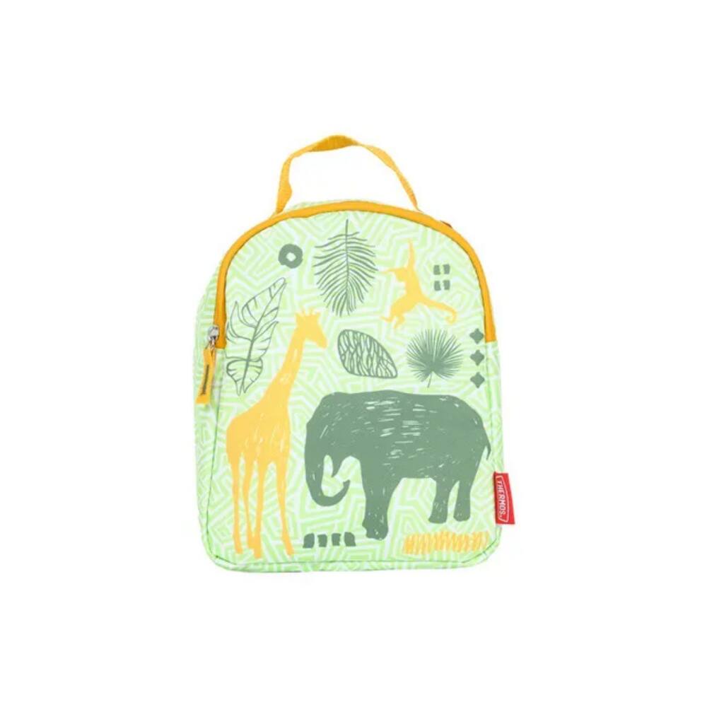 Lancheira com isolamento térmico estampada Selva infantil lanche