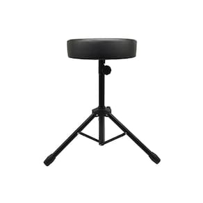 Banqueta Para Bateria Profissional Liverpool Preto Antideslizante