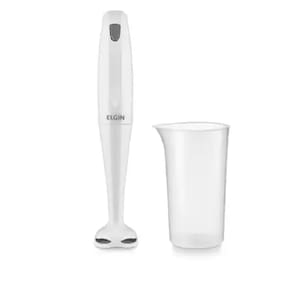 Mixer Elgin 200w  2 Em 1 Branco Com Copo 700 ML 110v