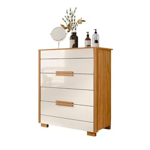 Cômoda Dhara 86cm Produzida em MDP com 4 Gavetas Moval