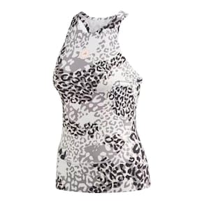 Camiseta regata Adidas Stella McCartney estampa camuflada oncinha FU0773