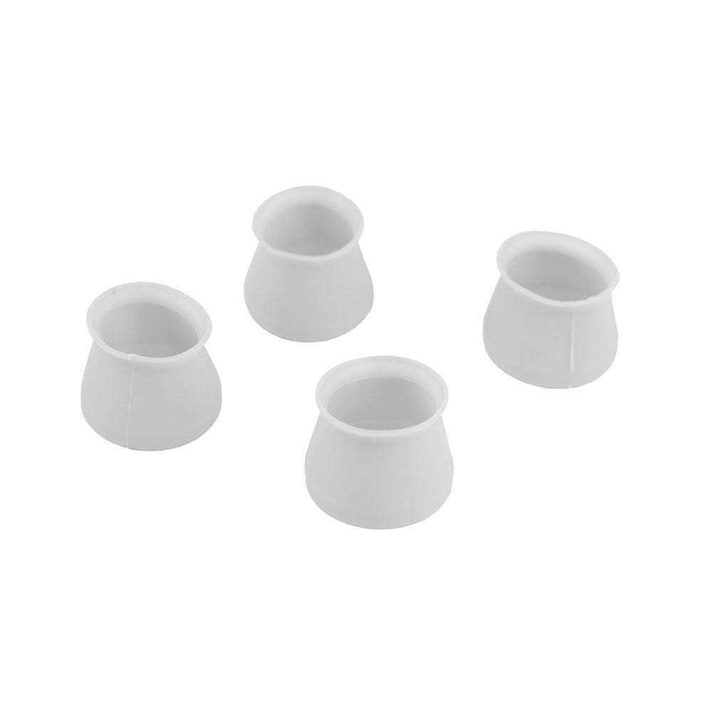 Protetor Pezinho De Mesa Cadeira Móveis Em Geral 4 Unidades Branco