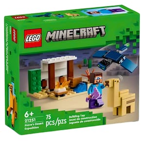 Lego Minecraft Expedição Do Steve Ao Deserto 21251