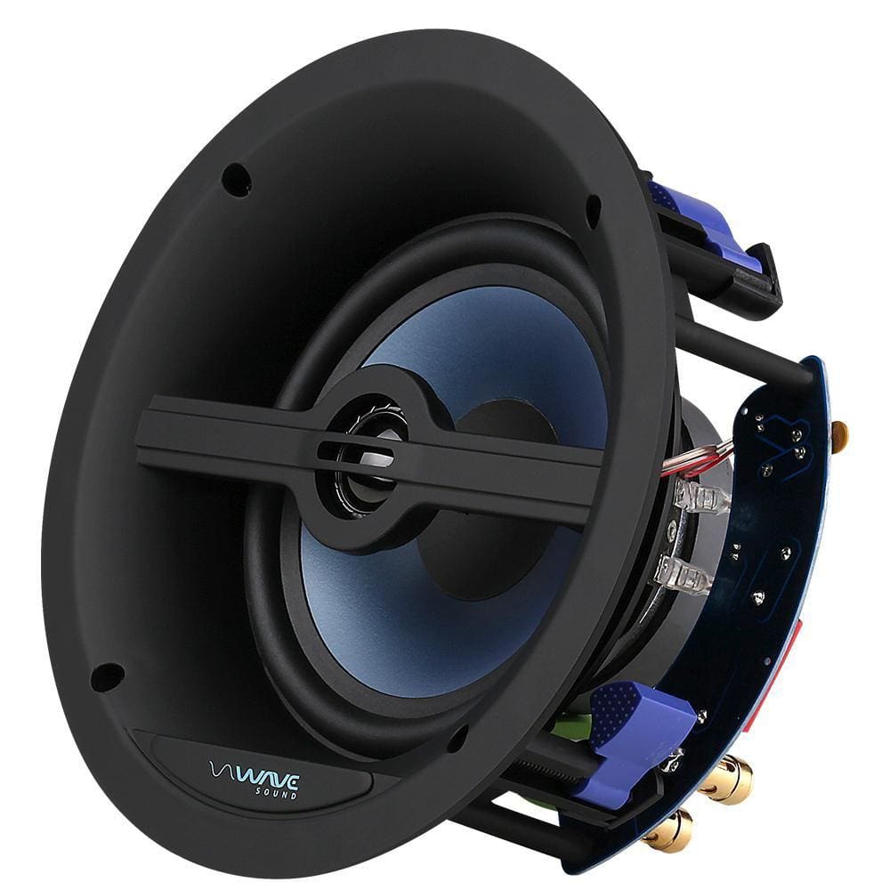 Caixa de embutir Wave Sound WSR120 6,5” 120w - Tela Quadrada Branca (UN)