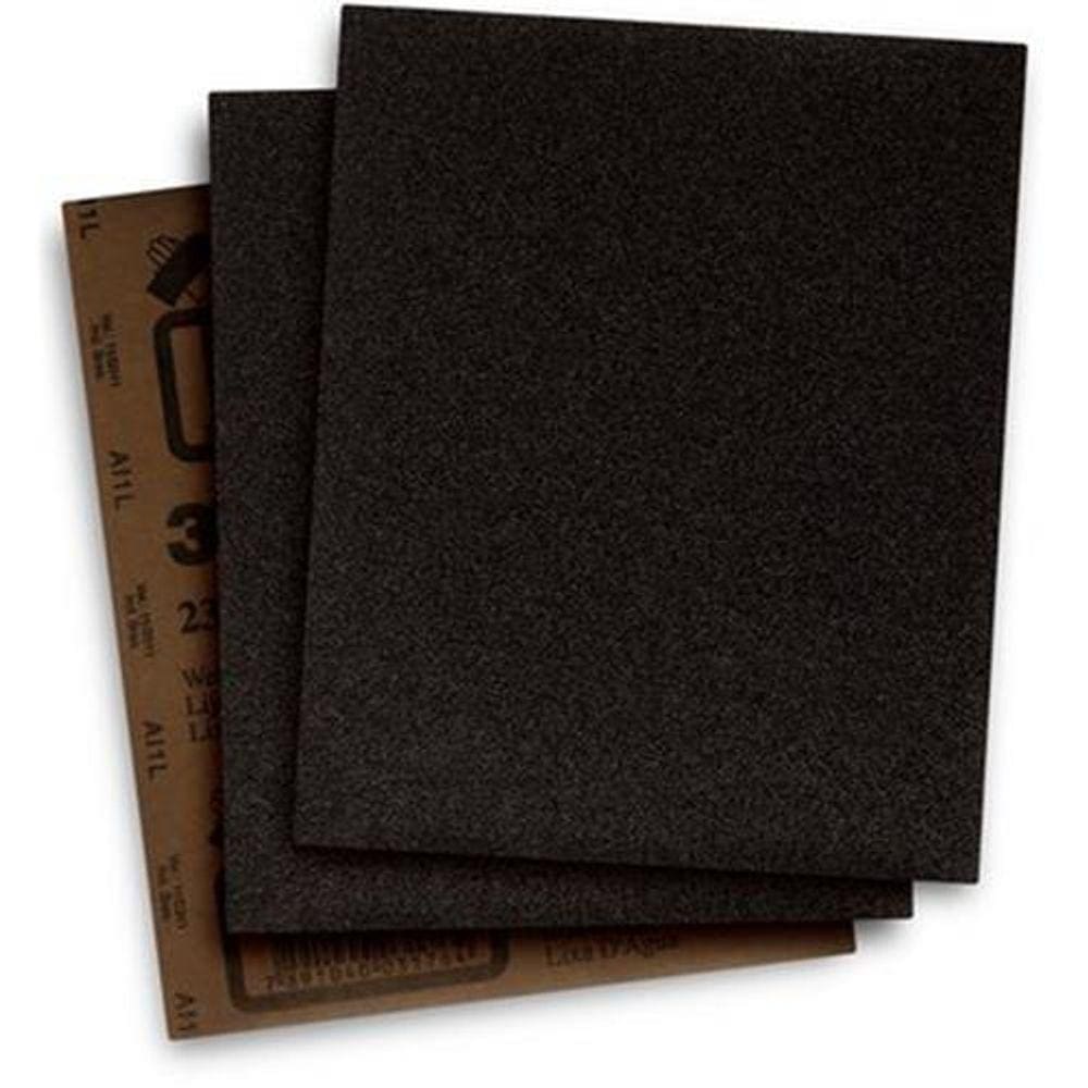 Lixa D`água 3M 331Q 23x28cm Grão P320 50 Folhas