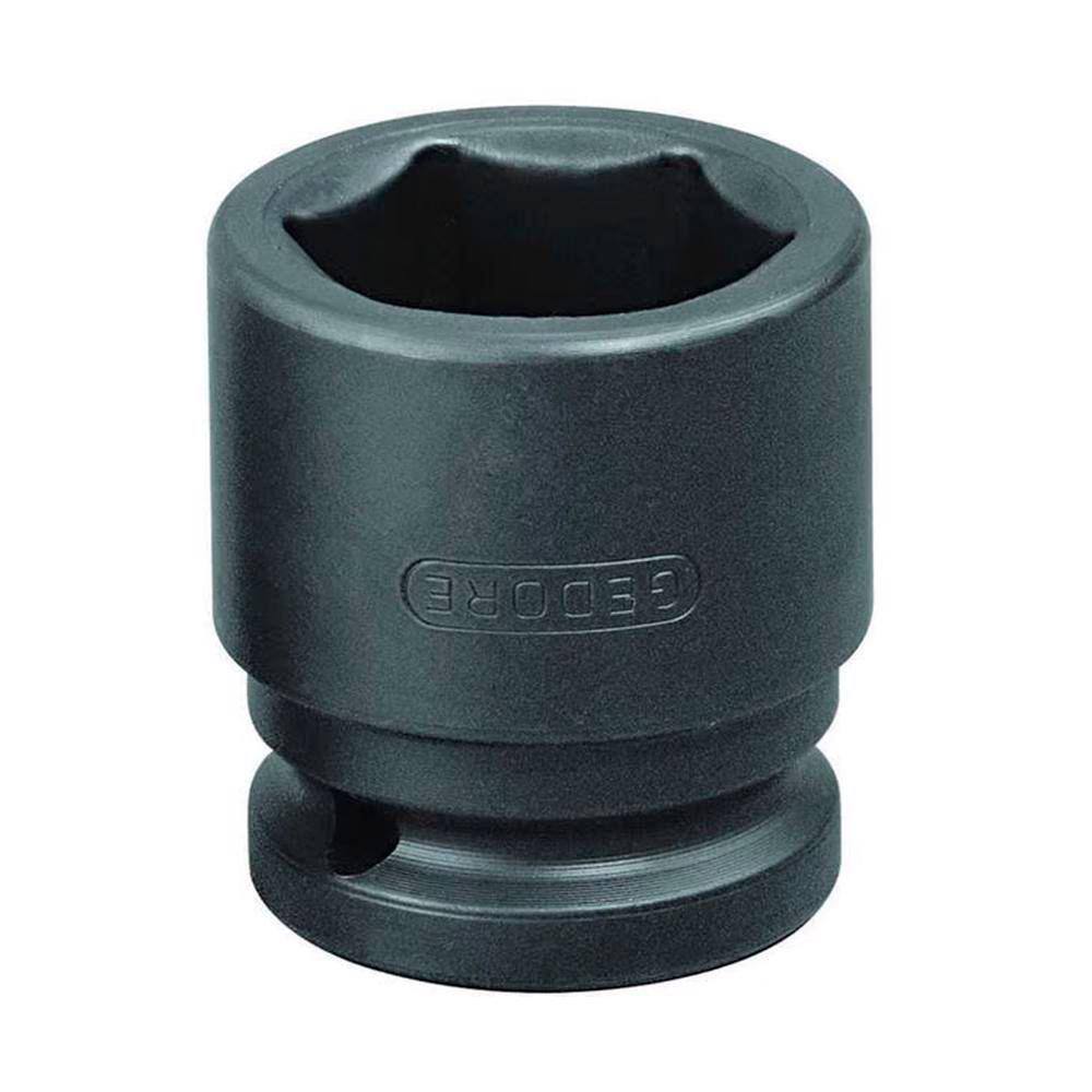 Soquete Sextavado Curto de Impacto 1" Encaixe de 1/2" - Gedore 019070