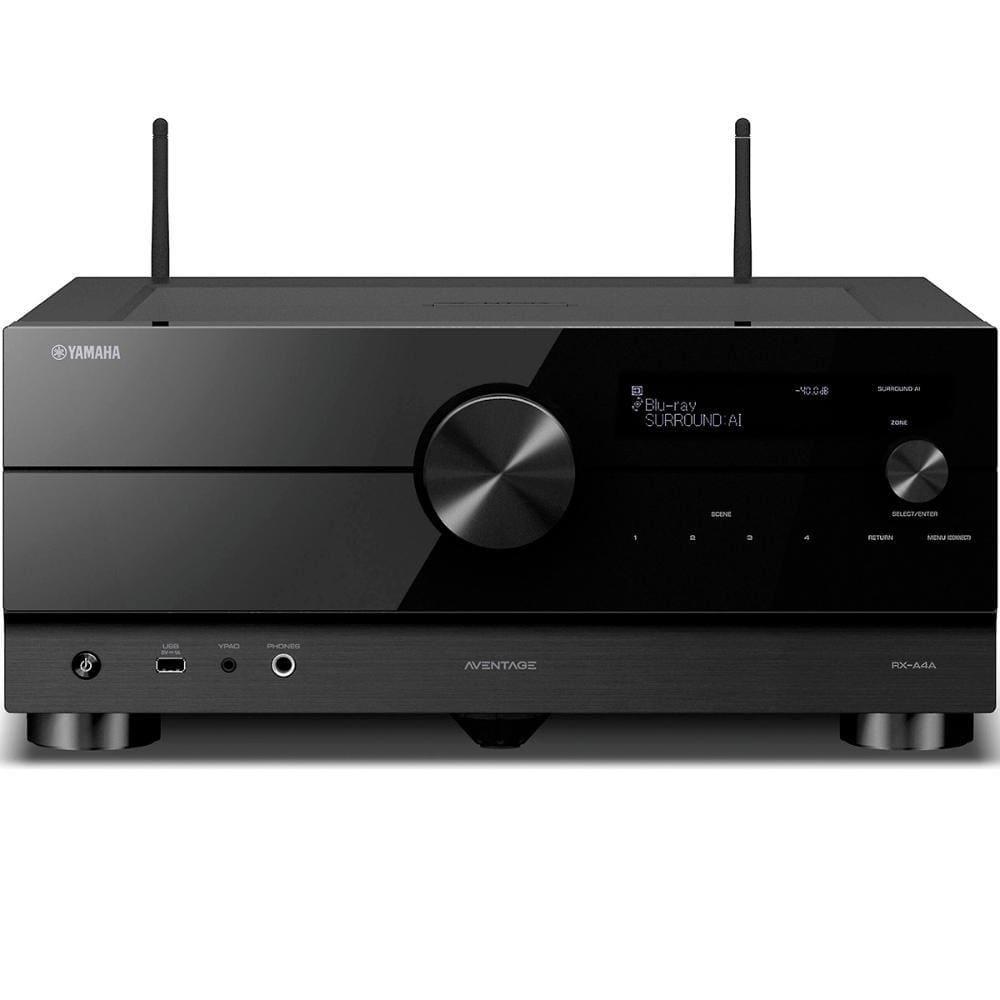 Receiver Yamaha RX-A4A Aventage 7.2ch HDMI 8K MusicCast DTS-X Cinema DSP 110V