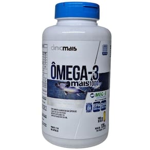 Ômega 3 Óleo De Peixe 90 Cápsulas De 1000Mg