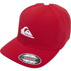 Boné Quiksilver Aba Curva Emb Big White WT24 Red