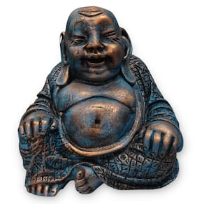 Buda Chinês Sentado - Azul