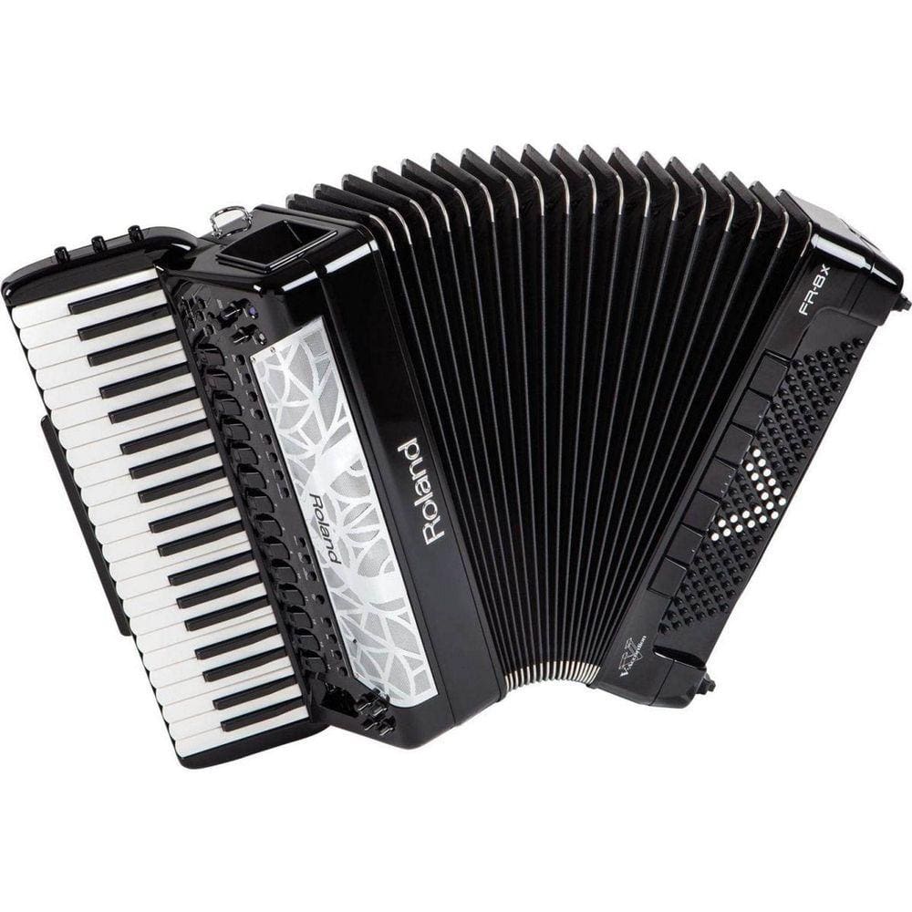 Acordeon Roland Fr-8X-Bk Midi 41 Teclas 120Bx Com Bag Preto